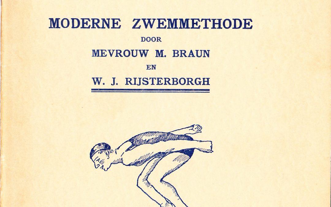 Hoe leer ik snelzwemmen? : moderne zwemmethode – M. Braun en W.J. Rijsterborgh (1934)