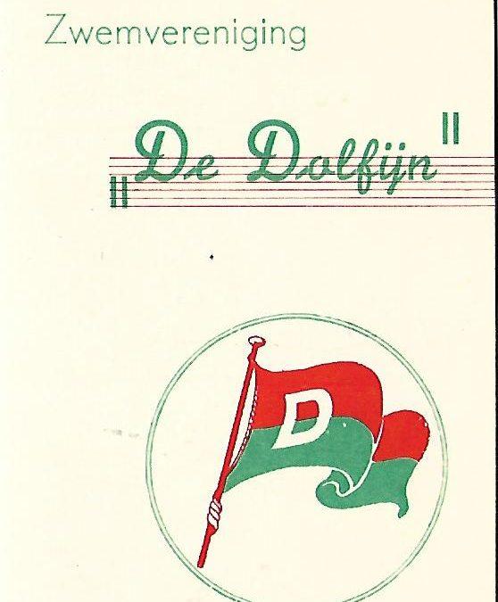 Lidmaatschapskaart – De Dolfijn (1956)