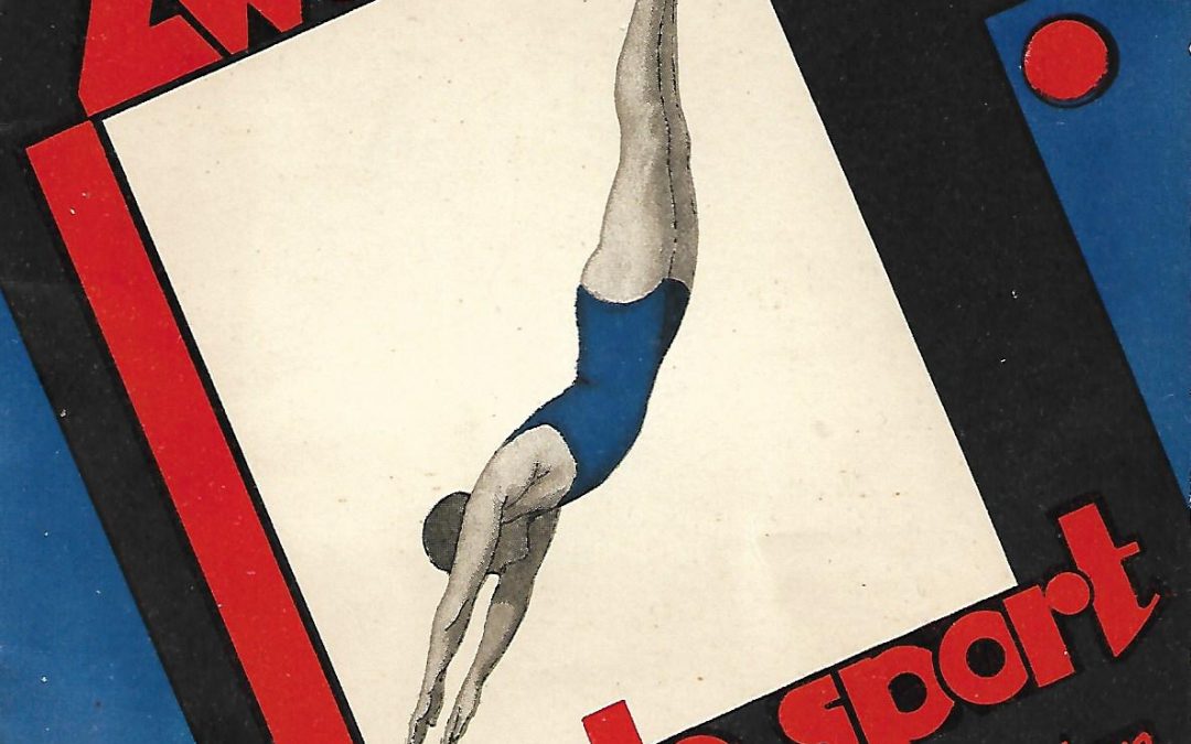 S.P.J. Borsten – Zwemmen! de ideale sport : handleiding voor de diverse zwemslagen met illustraties (1934)